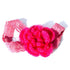 Dusty Pink Mohair Flower Headband