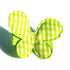 Gingham Butterfly Hair Clip