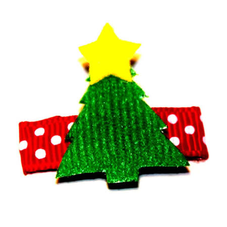 Green Christmas Tree - Christmas Collection - Baby Hair UK
