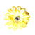 Large Daisy Diamond Flower Hair Clip - Hair Clip - Baby Hair UK
