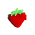 Large Fluffy Strawberry Hair Clip
