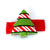 Patterned Christmas Tree Clip - Christmas Collection - Baby Hair UK